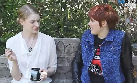 Threesome Lesbian Intense Clit Oral Adventure